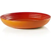 Le Creuset Assiette à soupe 22 cm rouge four, Assiettes, Orange