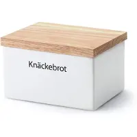 Continenta Boîte à provisions avec couvercle en bois 3950