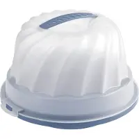 Rotho Butler Guglhupf Fresh bl, Boîte à gâteau, Bleu