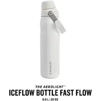 Stanley IceFlow Rapide Flow Bouteille d'eau en acier inoxydable avec couvercle Frost 600 ml