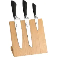Kesper Bloc à couteaux magnétique, 20 x 23 x 13 cm, bambou 58028