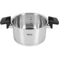 Woll Concept, Poêle + casserole, Argent