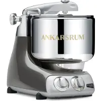 Ankarsrum Robot multifonctions 7l 1500w noir chromé - - AKM6230NR-CHR -