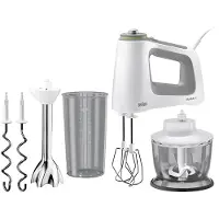 Braun Batteur MultiMix HM5137WH 750 W Blanc