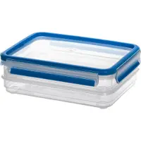 EMSA Boîte de découpe Clip & Close, 2 x 0,6 litre, 2 pièces, transparente