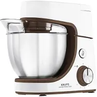 Krups Robots Cuisine Master Perfect Duo Ka51k1 Robot De Cuisine Blanc/Marron 1100 4,6 L