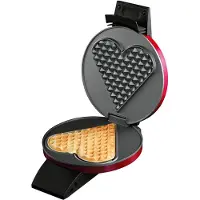 Cloer 1633V Gaufrier Coeur de gaufre, Gaufrier, Rouge