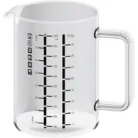 Oxo Récipient de cuisson et de mesure en verre borosilicaté avec anse et graduation 1000ml