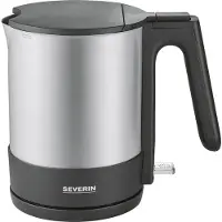 Severin WK 3409 bouilloire 1,7 L 2200 W Noir, Acier inoxydable