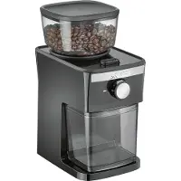 Graef CM252 CM252EU Moulin à café noir moulin à disque en acier inoxydable