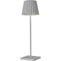 Sompex TROLL 2.0, Lampe de table d'extérieur, Gris, Aluminium, IP54, Jardin, Terrasse, III