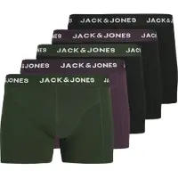 Jack & Jones Solid Boxers 5 Units Multicolore XL Homme