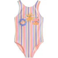Next Maillot de bain bleu / turquoise / moutarde / abricot