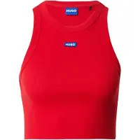 HUGO Baby 10257055 Blue Sleeveless Top Rouge L Femme