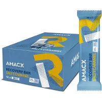 Amacx Boîte De Barres énergétiques De Récupération Caramel Salé 55g 12 Unités