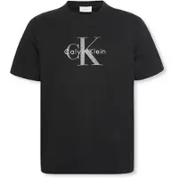 Calvin Klein Jeans T-Shirt 'Hero' gris / noir / blanc