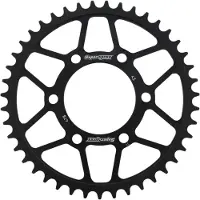 Supersprox Pignon à chaîne en acier Supersprox 520 - 43Z (noir) RFE-478:43-BLK|ID 80,0 LK 104,0 6-trous