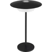 Globo Lighting Lampe de table métal noir mat, LED