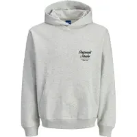 Jack & jones Sweat-shirt 'JORNorrebro' noir / blanc chiné