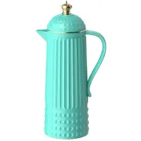 PT Living Crown, Carafe isotherme, Turquoise, Bleu