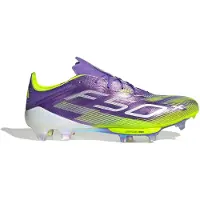 Adidas Chaussures de football FG terrain ferme F50+ Radiant Blaze Pack Homme Purple Rush/Cloud White/Lucid Lemon