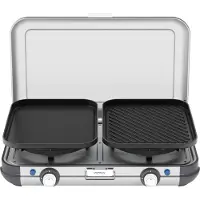 Campingaz Kitchen 2 Grill & Go Gas Stove Argenté One Size / EU Plug 220V