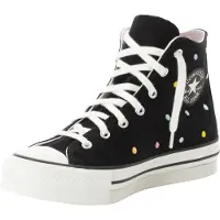 Converse Baskets montantes enfant CHUCK TAYLOR ALL STAR EVA LIFT filles - Noir - 38 1/2