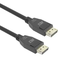 ACT Ak4083 2.1 Dp80 Uhbr20 Displayport Cable 3 M Argenté