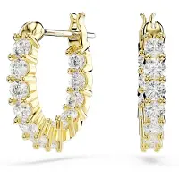 Swarovski Boucles d'oreilles 'Matrix' or / transparent