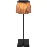 Globo Gregoir LED Lampe de table 4W CCT IP44 Noir mat, métal 38cm 58434BB (310 lm)