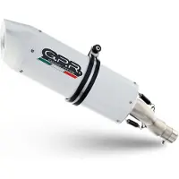 Gpr Exhaust Systems Albus Evo4 Cf Moto 650 Nk 21-22 Ref:cf.2.cat.alb Homologated Oval Muffler Blanc Homologated