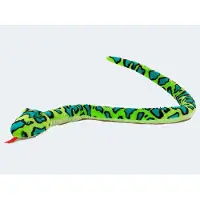 Semo Serpent vert 150cm avec yeux brodés (150 cm)