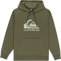 Quiksilver Comp Logo Hoodie Vert XS Homme