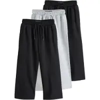 Next Pantalon gris clair / noir