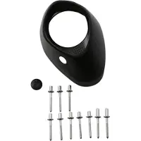 Akrapovic Titanium V-ec36 Muffler End Cap Noir