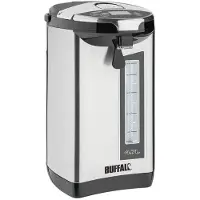 Buffalo Distributeur d'eau chaude 4,7 L – Distributeur électrique avecmains libres et contrôle de la température