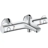 GROHE Grohtherm 800 robinet baignoire thermostatique chrome brillant