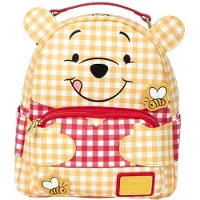 Loungefly Plecak Disney - Winnie the Pooh Gingham 25cm plecak szkolny