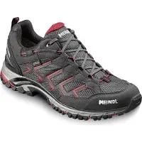 Meindl - Chaussures de randonnée en GORE-TEX - Caribe GTX Noir/Rouge pour Homme - Taille 42,5