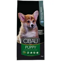 Cibau Medium Puppy 12 + 2 kg FREE