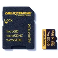NextBase Carte mémoire NBDVRS2SD64GBU3
