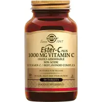 Solgar Ester C Plus 1000 mg - Vitamine C - Immunité - 90 comprimés 90 pc(s) Comprimé(S)