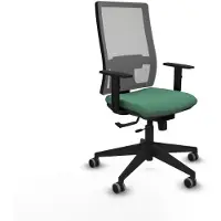 Piqueras Y Crespo Bürostuhl 1D066G0 Smaragdgrün
