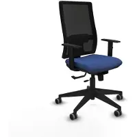 Piqueras Y Crespo Chaise de bureau 1D066G0 Bleu marine