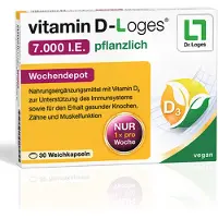 Dr. Loges + Co. GmbH vitamine D-Loges 7.000 I.U. végétale gélules molles, 30 pcs., 30 pcs. gélules