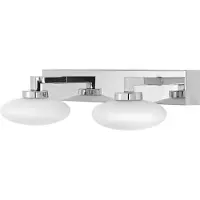 Ledvance LED Smart+ Luminaire de salle de bains Orbis Wall Elypse Chrome IP44 12W 1000lm 3000K-6500K Dimmable App Google Alexa WiFi