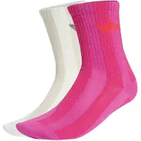 Adidas Chaussettes Striped Crew Socks 2 Pairs femmes - Blanc - S