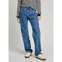 Pepe Jeans pour femme. PL205024 Jeans W11 Boyfriend Lw blue (32/32), Bleu, Casuel, Coton, Denim, Durable