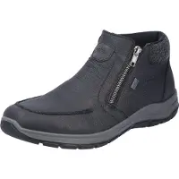 Rieker Booties 03660-00, chaussures à lacets, hommes, noir, taille : 42