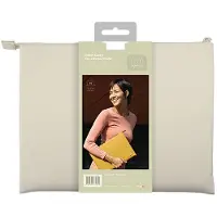 Uniq etui Lyon laptop Sleeve 14" beżowy/seasalt light beige Waterproof RPET (14"), Sac pour notebook, Beige
